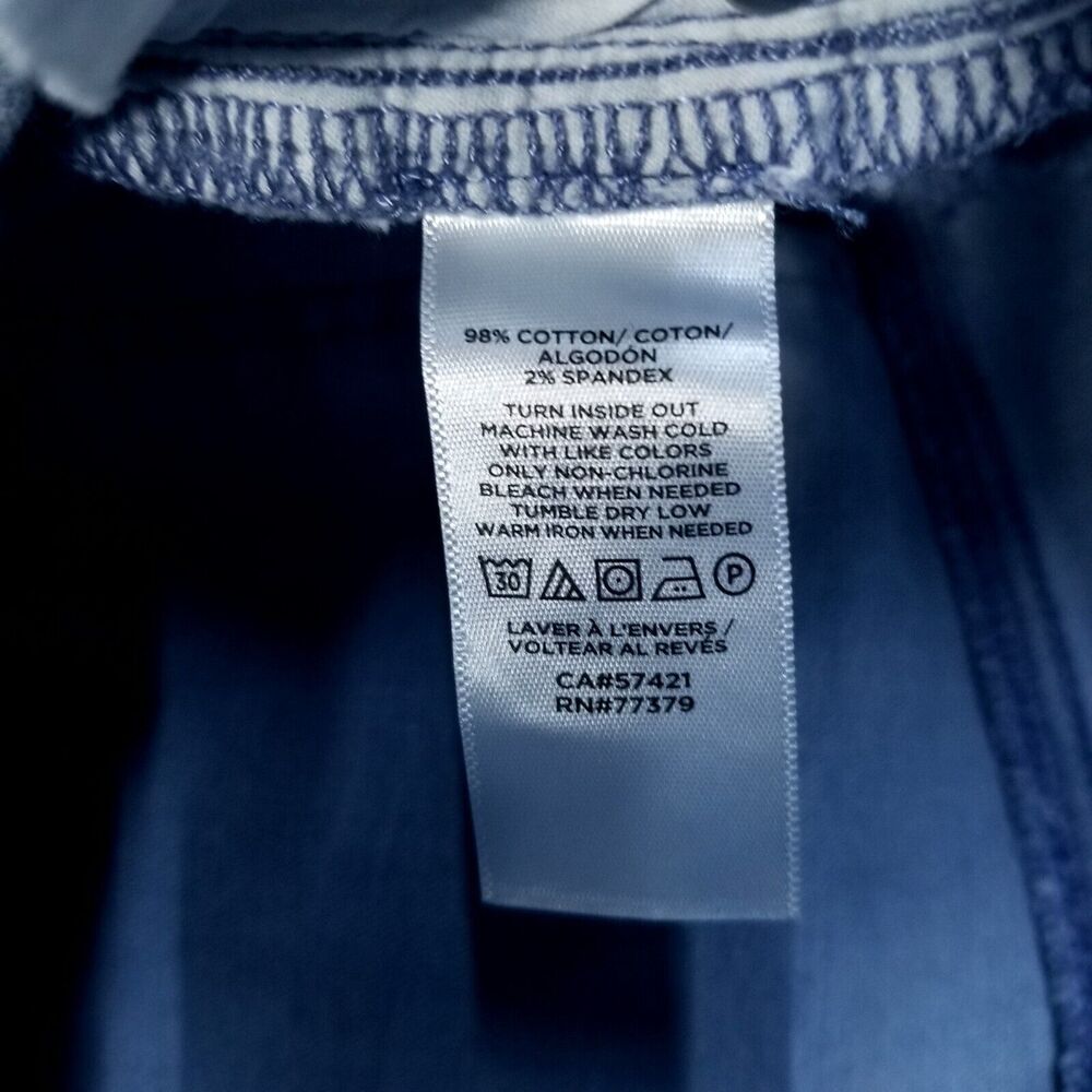 Ann Taylor Factory Jeans Womens Size 4 Blue‎ Slim Straight Light Wash Denim - Picture 9 of 11